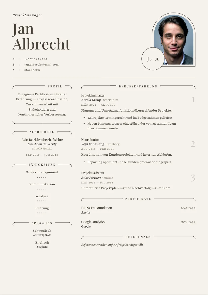CV-mall Ester
