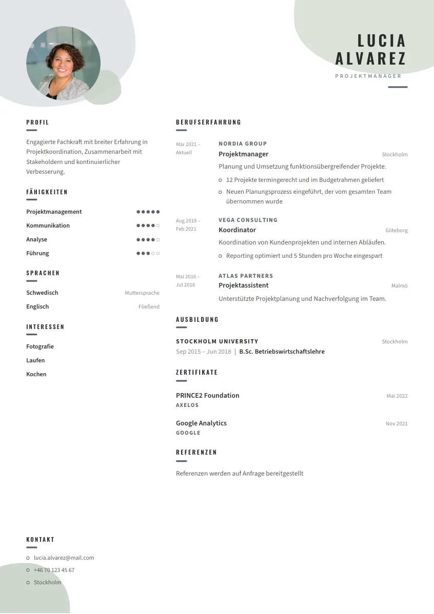CV-mall Maja