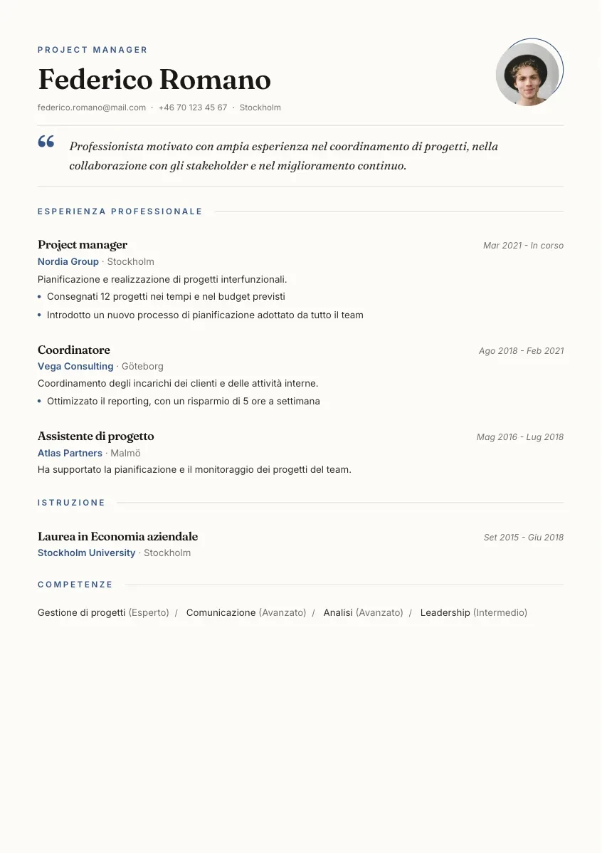 CV-mall Sigrid
