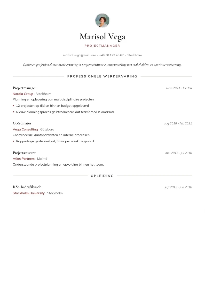 CV-mall Hjalmar