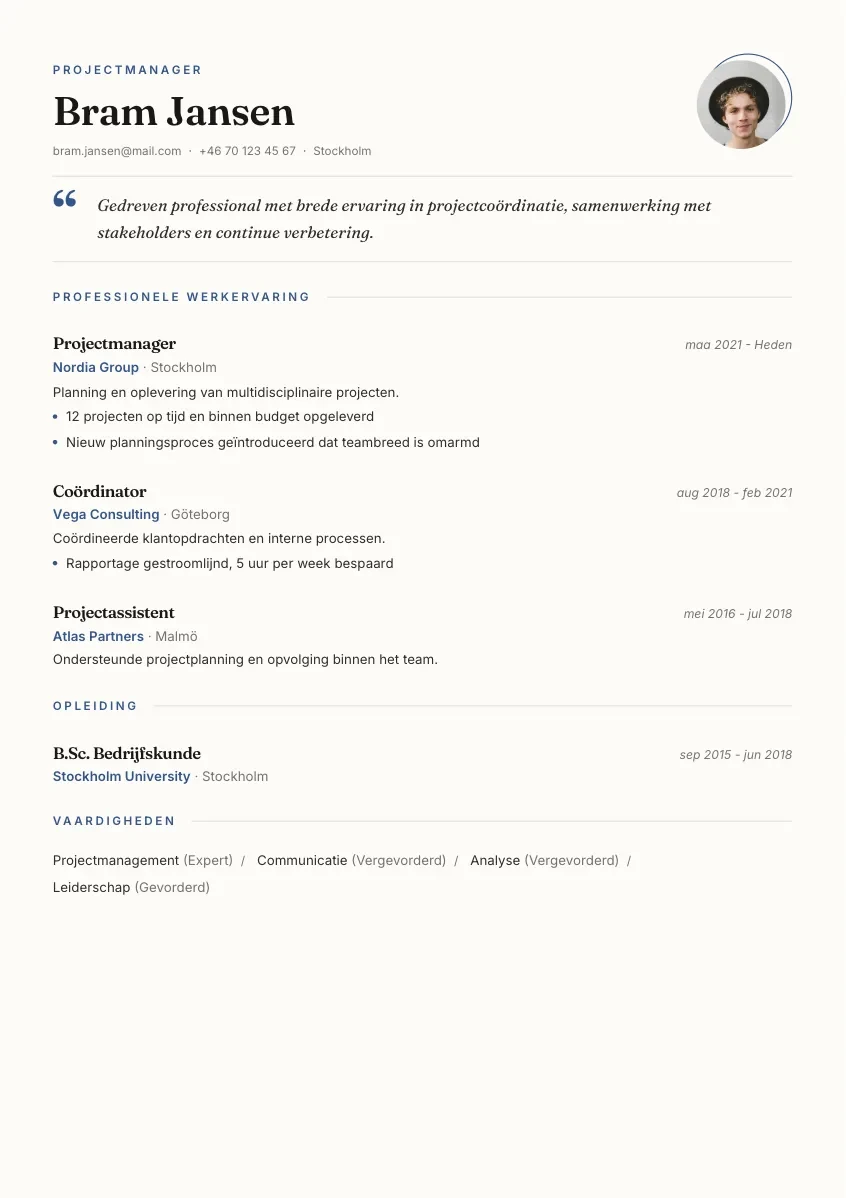 CV-mall Sigrid