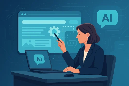 AI-optimering av hemsidan